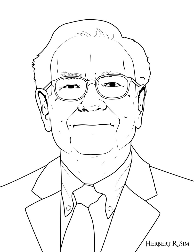 Aggregate 70+ warren buffett sketch latest - seven.edu.vn