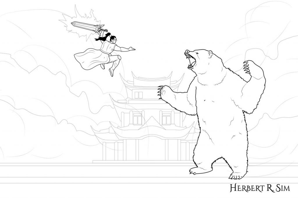 The Bitcoin Man Slaying The Giant Bear - Herbert R. Sim
