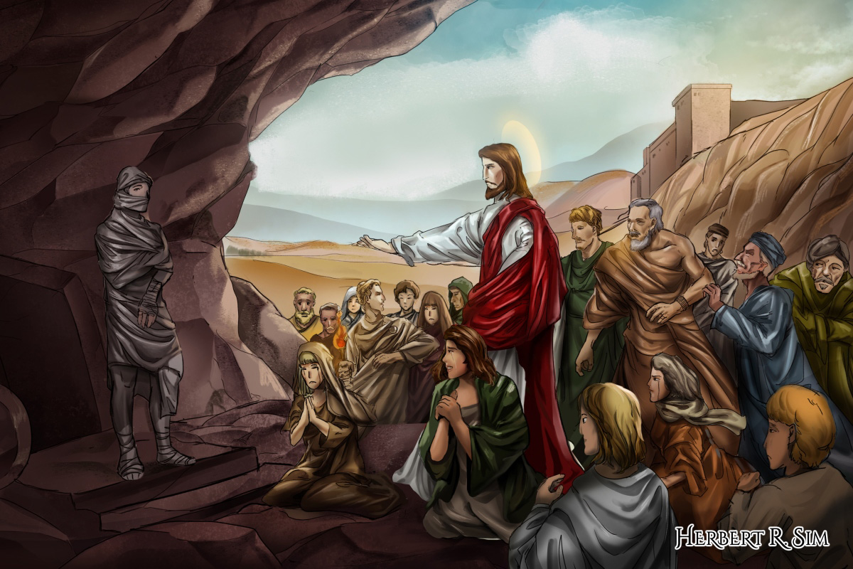 story of jesus and lazarus